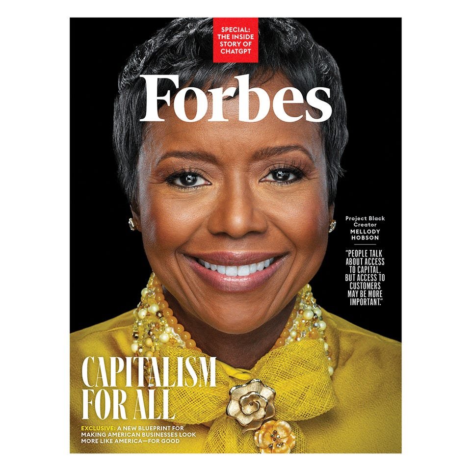 ArielAlts's tweet photo. As we celebrate #BlackHistoryMonth, we’re also reflecting on our own piece of history: #ProjectBlack. One year ago this month, we announced the close of @ArielAlts' first fund with a historic $1.45 billion in commitments. Read our @Forbes cover story here: https://t.co/kcl6XijLBP https://t.co/tVNih8QbFE