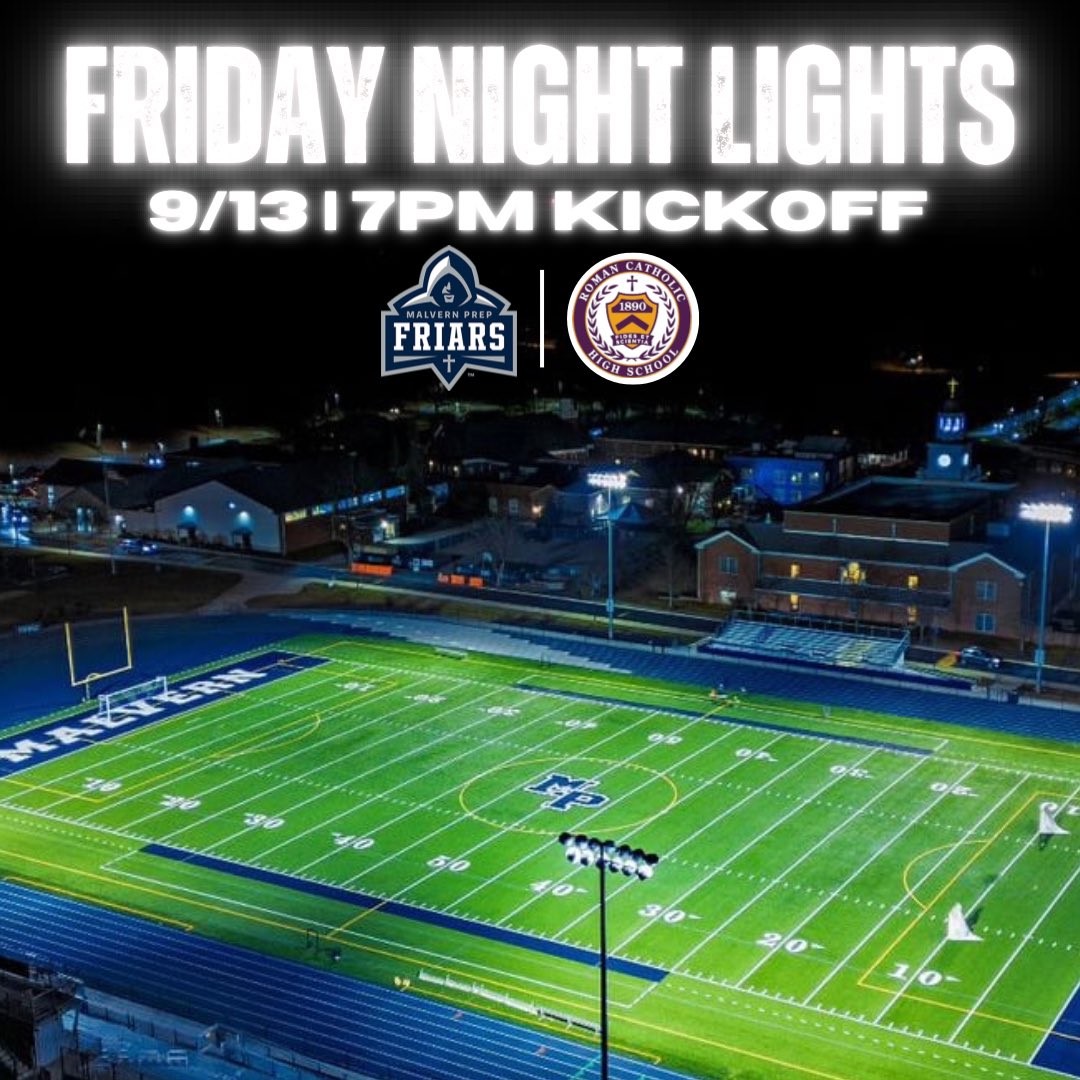 Friday Night Lights at Quigley Field, @RomanCatholicHS.