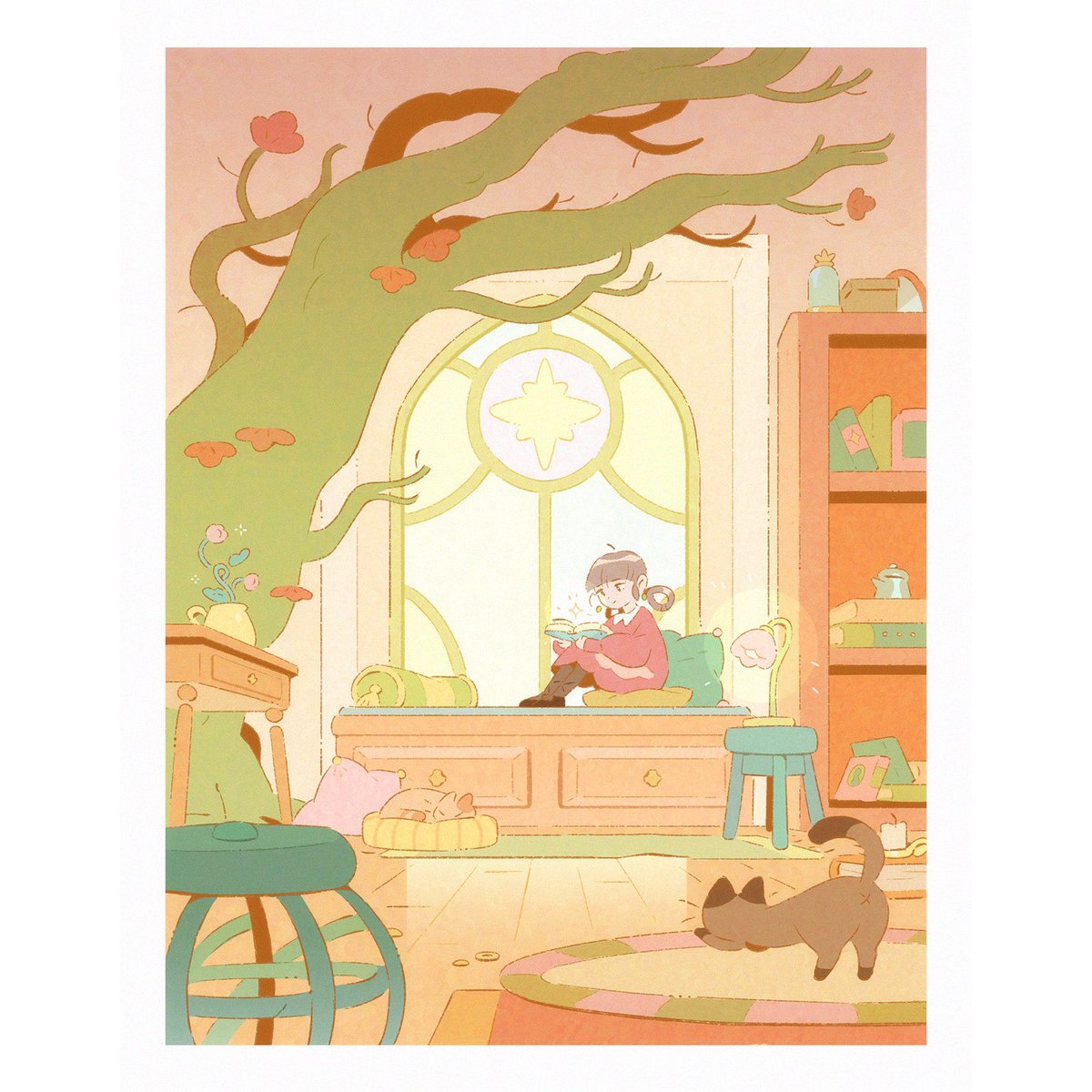 reading nook 🌟📚