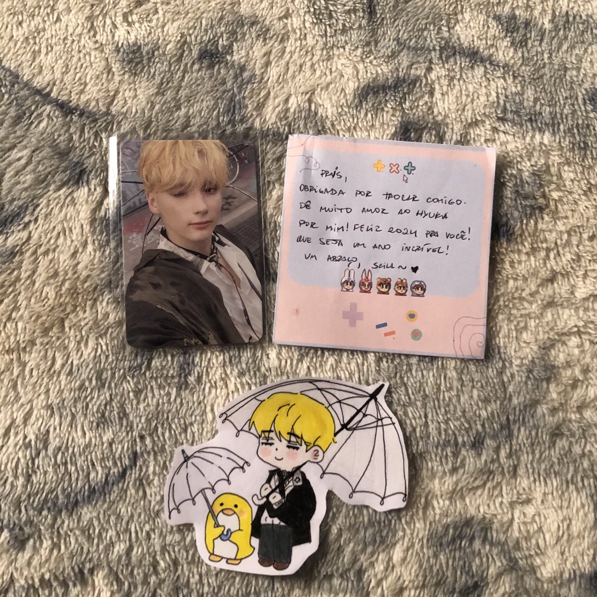 Feedback positivíssimo para <a href="/ScilaCollector/">Scila ✨</a> que trocou esse kaizinho comigo, ele chegou lindíssimo e fiquei muito feliz em receber um desenhinho seeeeu. Obrigada amiga 🫶🏼💕