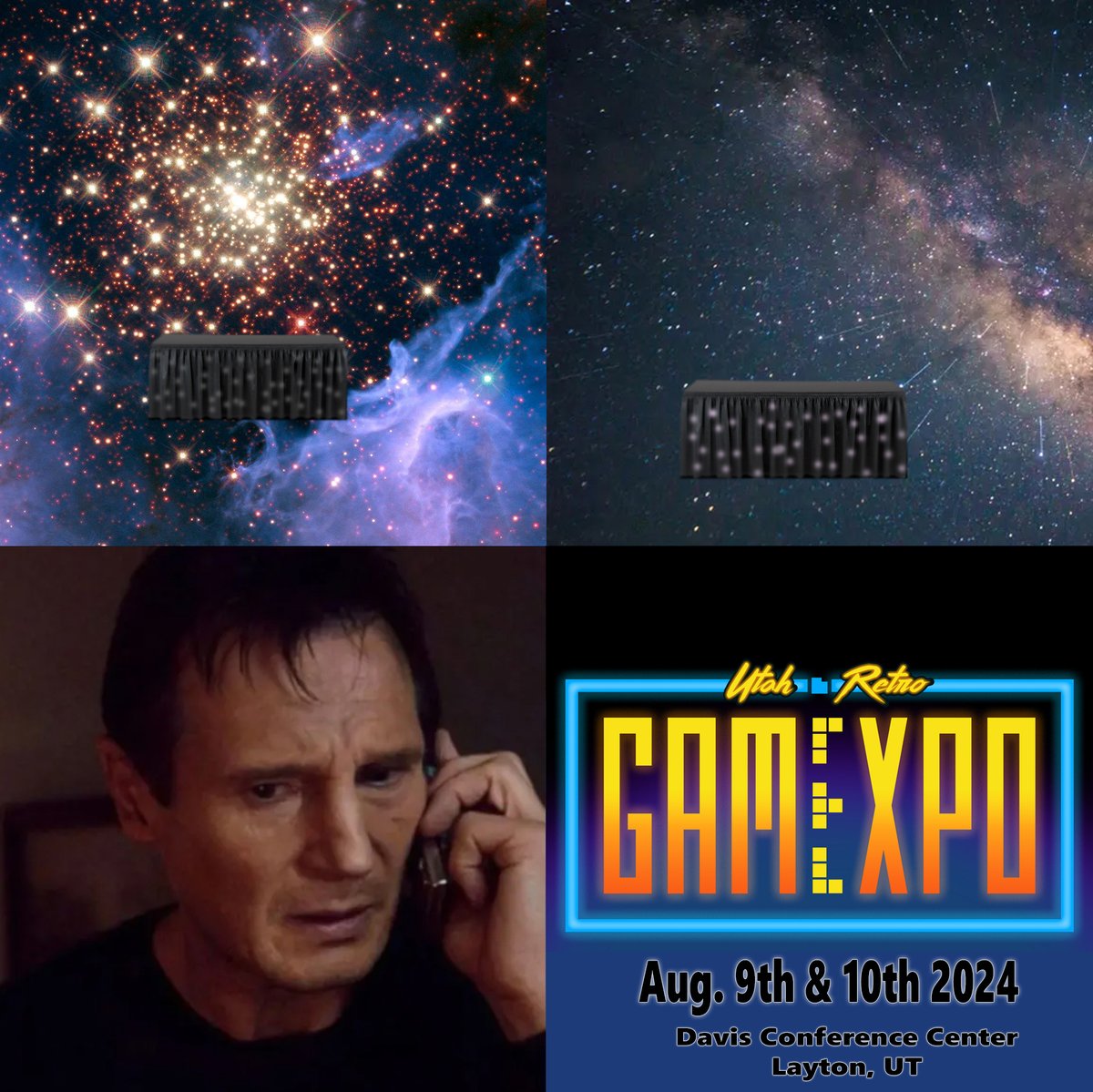 Our vendor spaces are sold out! There is a possibility we will can get more space for vendors. If you want to be on our waiting list please message us. #retrogaming #urgx #UtahRetroGameXpo