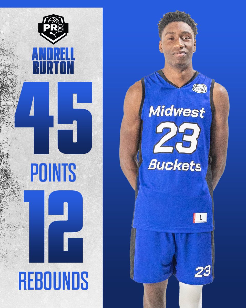 PRO16/NXTPRO League (@pro16league) on Twitter photo Drake Commit Andrell Burton almost outscored his opposing team to lead <a href="/CampusColtBball/">Campus Colt Basketball</a> to another win🔥
#PRO16Family Drake Commit Andrell Burton almost outscored his opposing team to lead <a href="/CampusColtBball/">Campus Colt Basketball</a> to another win🔥
#PRO16Family