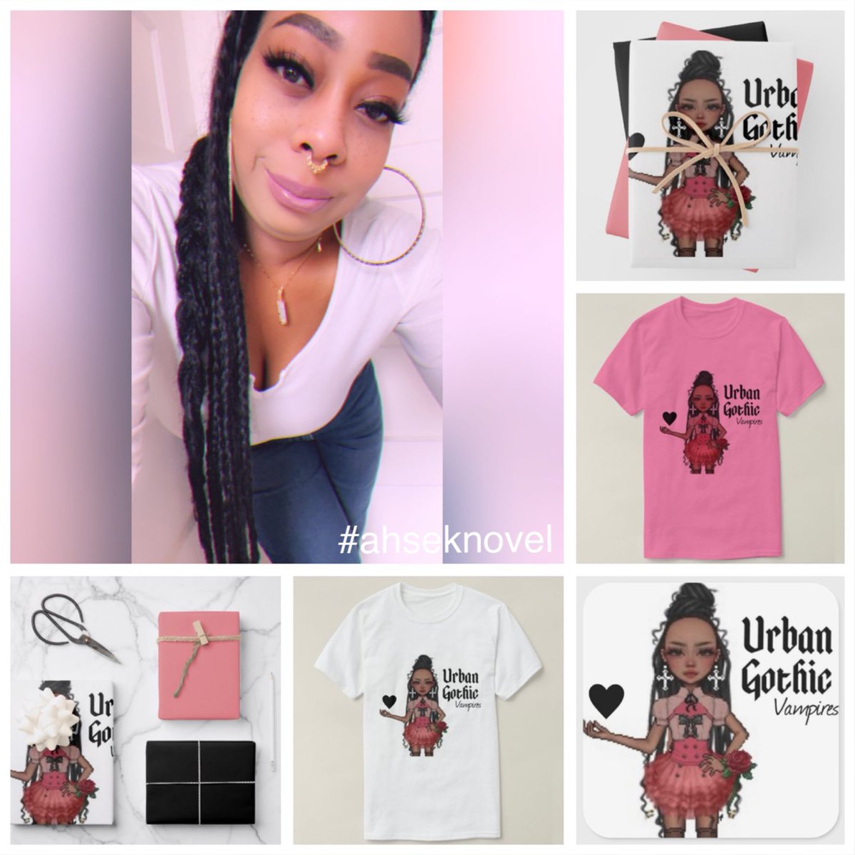UrbanGothic1's tweet photo. SHOP NOW for Valentine’s Day!!! Use code HELLOFEB2024 and save up to 20% off on select products for a limited time!!! https://t.co/Dc0IJOQxlV... #brownsugarpromotionsllc #zazzle #urbangothic🖤 #blackunicornmerch #ahseknovel #krushgraphix💋 #brownsugarbabes🤎 #urbangothicvampires https://t.co/6ES68tabLs