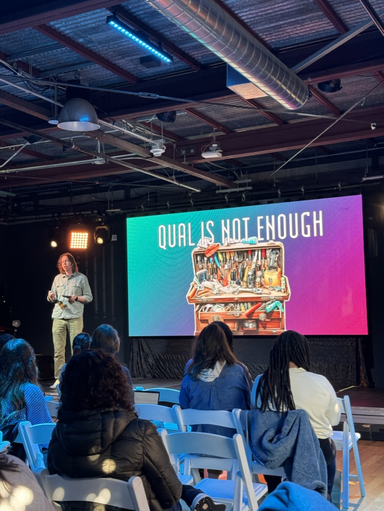 AaronLCannon's tweet image. "We own the future of research"
Great researchers talking about the future of great research.
Incredible morning with @JoinLearners @al_clevin @colettekolenda @juddantin and others at the Great Research event. Honored that @OutsetAI can be part of the conversation.