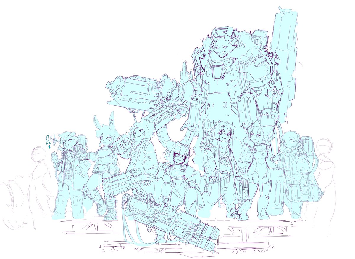 I’m this close to starting a scifi extended universe x3