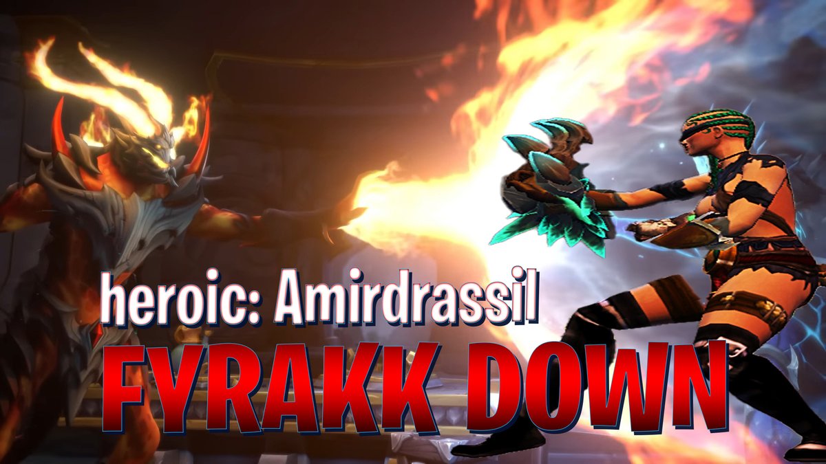 Terence71096843's tweet image. We got Heroic Fyrakk Down!

YouTube: youtube.com/watch?v=jWOyDd…

#worldofwarcraft #gaming  #windwalker #heroic #amirdrassil