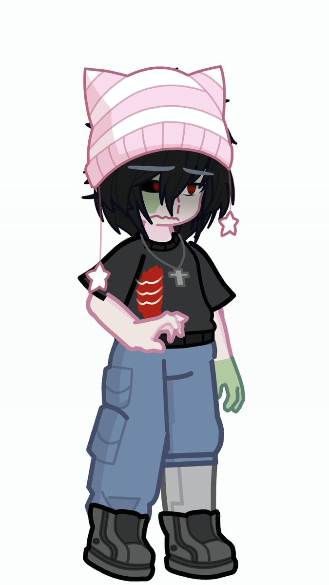 narrator_simp's tweet photo. Here have different versions of my oc you’ll like him!! And don’t worry he doesn’t bite!! https://t.co/h8JFMishr0