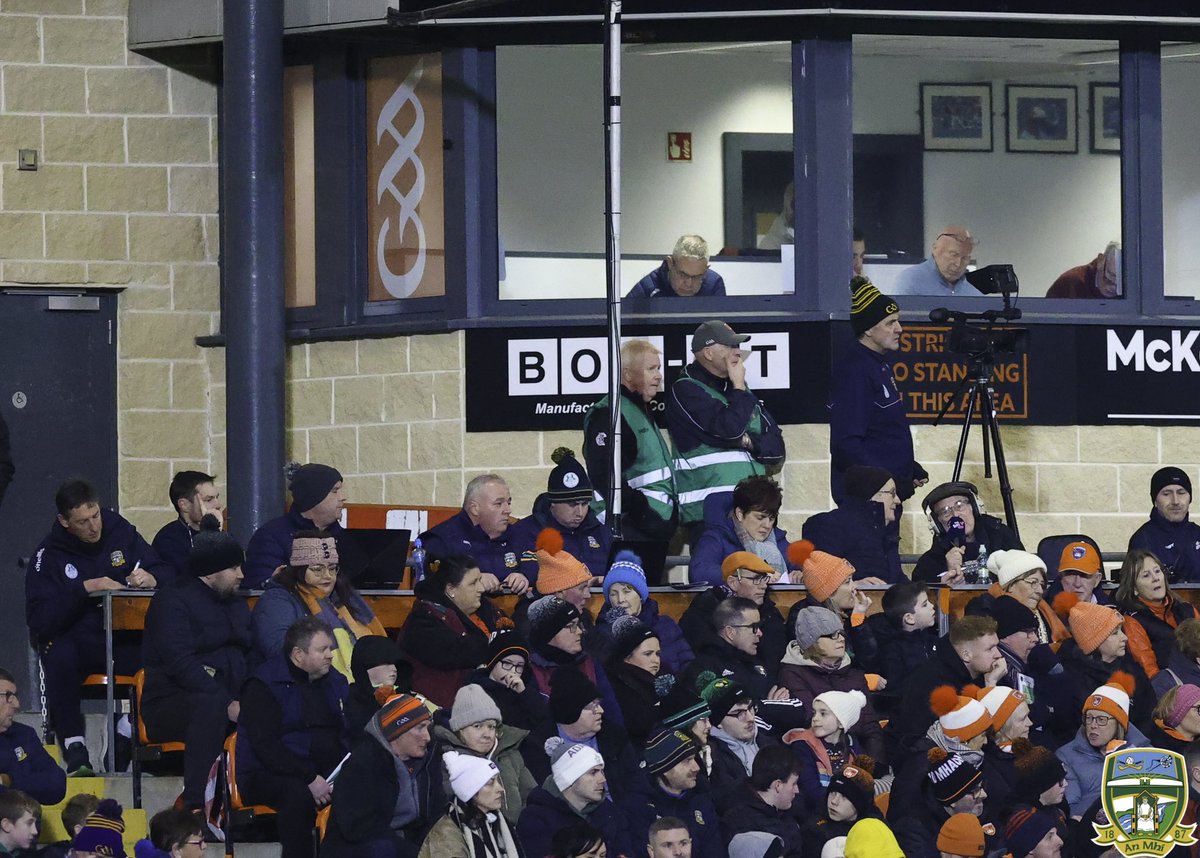 MeathGAA's tweet photo. It takes a team behind the scenes.

Thanks to Paul Greene (📸’d in the press box) for his social media work in Armagh on Saturday &amp; Niamh Regan who was on the mic in Navan on Sunday for their help on the PR front at the weekend.

📸 via Paula Greif/www.sportsaction.ie

#MeathGAA https://t.co/Dc6d7WqfC6
