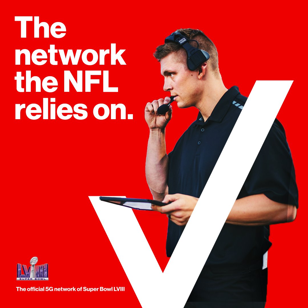 We're the official private wireless network of the @NFL’s Coach to Coach communications. In a game that will be decided by seconds, teams need a network that can handle the pressure. More in the link. #SBLVIII It’s your business. #ItsYourVerizon vzbiz.biz/3HQ1Y1b