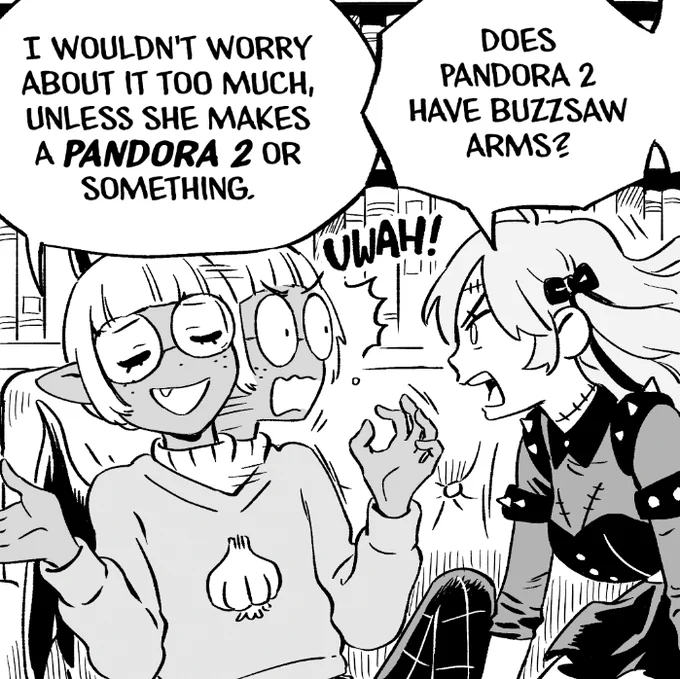 #DEVILSCANDYCOMIC UPDATE 02/06/24: CH17 • P10 it's morning somewhere!^^; --------------------- HTTP://WWW.DEVILSCANDYCOMIC.… --------------------- CH17 start: devilscandycomic.com/comic/c… #hiveworks