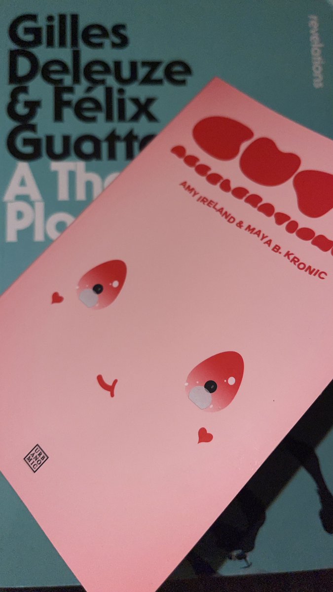 Cute Accelerationism is such a great book - a slow read through alongside A Thousand Plateaus. 

ONE OR SEVERAL CATBOYS > 1914: One or Several Wolves?

- Catboys, furries and femboys are rejecting the norms society places on us, they all point to D&amp;G's fluidity of identity.

-