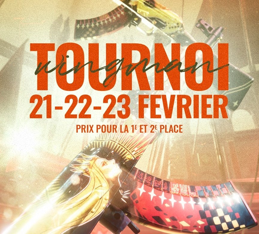 Si vous avez déjà joué à Counter-Strike 2, c'est le moment ou jamais de vous inscrire à un tournoi en ligne 🔥 organisé par un couple suisse romand, c'est ouvert à tout le monde sans aucune limite ! Plusieurs lots intéressants sont à gagner 😏

Informations :