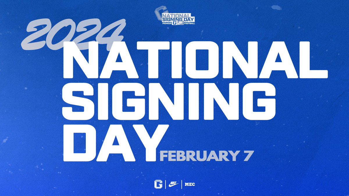 GlenvilleStFB's tweet photo. Tomorrow.

#GSU24NSD | #GoPioneers https://t.co/25MOgOzibx