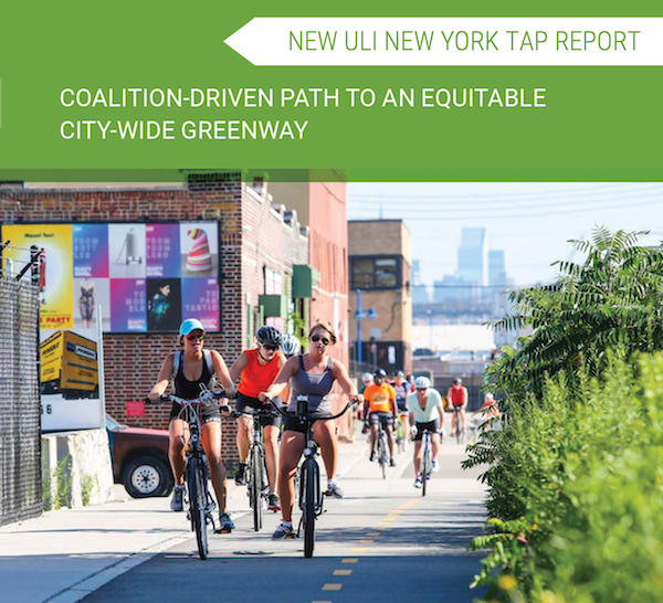 Released today! As NY expands its greenway network, how can it do so equitably? Great working w/ @BKGreenway & a big thanks to our terrific panel of experts, who contributed so much of their time & knowledge. Read ULI NY’s most recent TAP report: on.uli.org/14Cu50Qyt4j