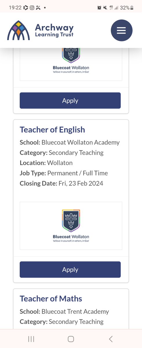 MissNGunn's tweet photo. Come and work with the English team at BWA. Brilliant results, a forward thinking and collaborative department and generally wonderful humans @Team_English1 @arch https://t.co/YqrjBmO6jK