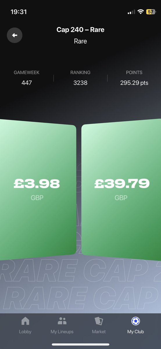 👌🏻👌🏻 #capping #Sorare