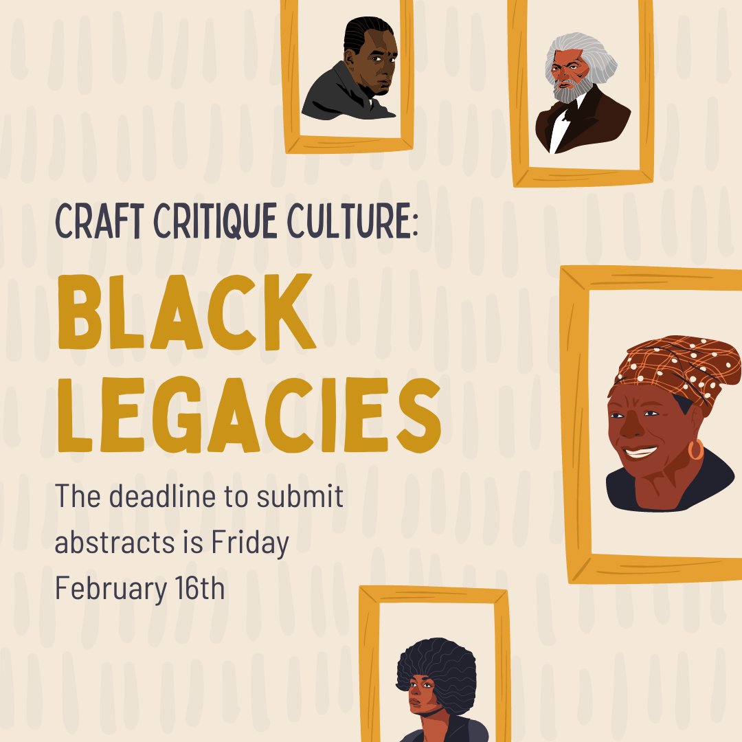 If you're a grad student that engages with or is interested in Black studies and Black critical interventions submit to CCC 2024! 

call-for-papers.sas.upenn.edu/cfp/2023/10/11…