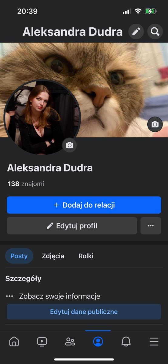 dudra_o's tweet photo. @lrochie this is my account, it’s new. You can check. It was made in November. The same day I got scammed. That account says that she lives in Dublin, well I’m Polish. https://t.co/dLjwbTnZoA