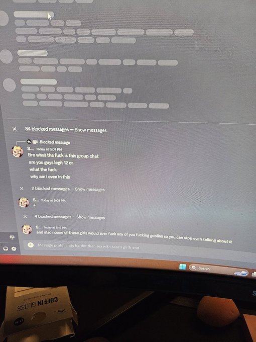 Today I got invited to this super mature discord grp where they were talking shit about wow pvp players