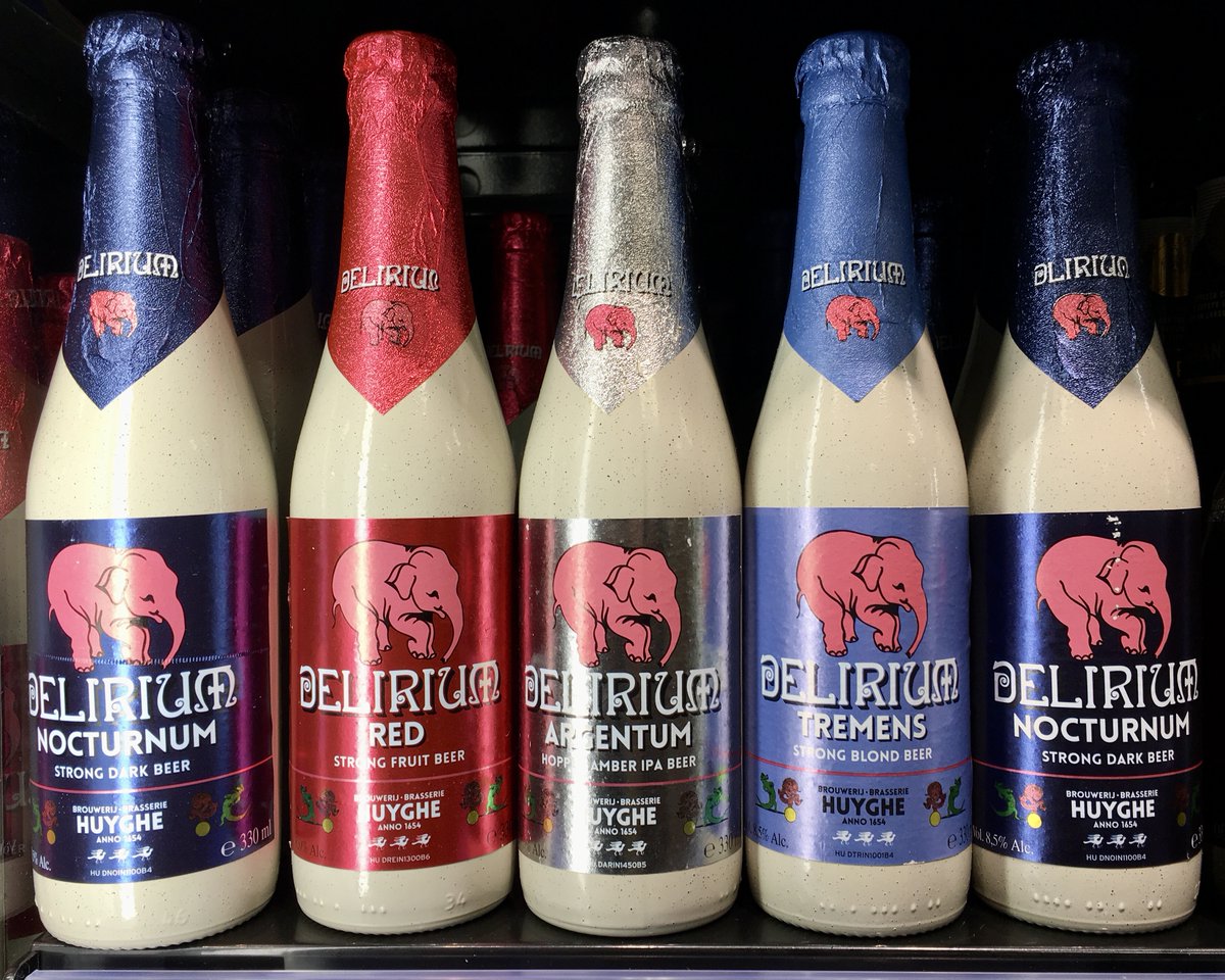 Not seen these all together in one fridge 😳

#deleriumtremens #beerfridge #Spar