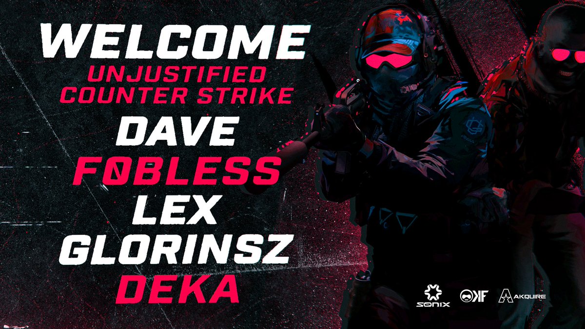 A New Era...

Introducing Unjustified Counter-Strike

🔴<a href="/CS2dAVE/">dAVE</a> 
🔴<a href="/f0bless/">Nando</a> 
🔴<a href="/TheUltraLex/">LeX</a> 
🔴<a href="/Glorinsz/">Glorinsz</a> 
🔴<a href="/DeKa2k/">DeKa</a> 

#LeaveNothingUnjustified #UGCS