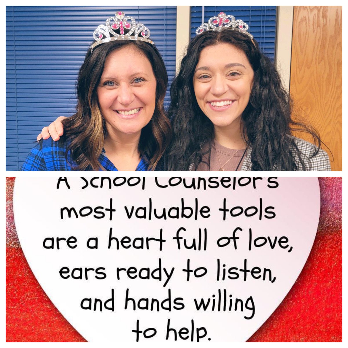 Big Shoutout to these two AMAZING school Counselors! Mrs. Ervin and Mrs. Eilerman we are so lucky to have you at Williamsburg ❤️🤍💙
#WildcatWay 
<a href="/WMHS_Tackett/">Jason Tackett</a> <a href="/MattEarleyBurg/">Matt Earley</a>