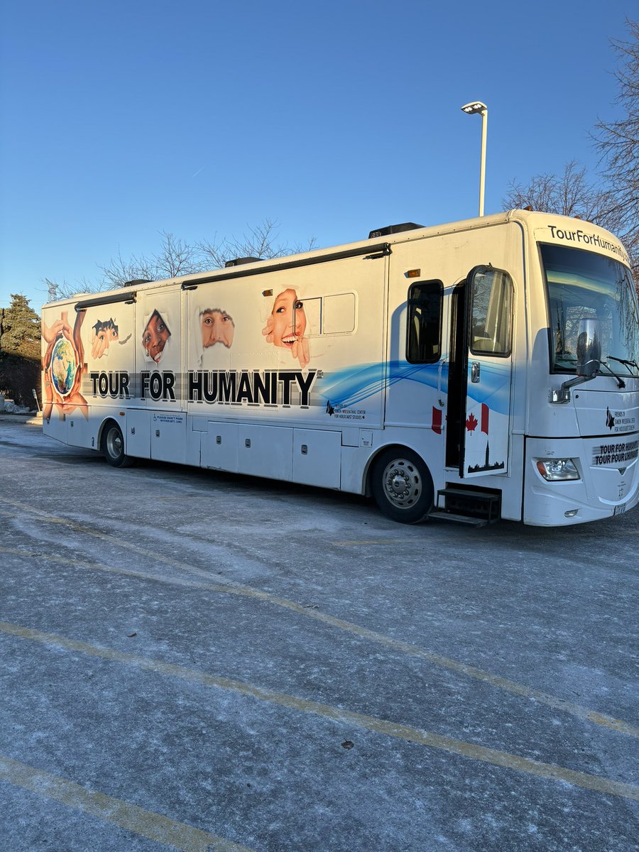 Tour for Humanity provided a valuable day of learning for our students! <a href="/CanadianFSWC/">Friends of Simon Wiesenthal Center</a> <a href="/YRDSB/">York Region DSB</a>