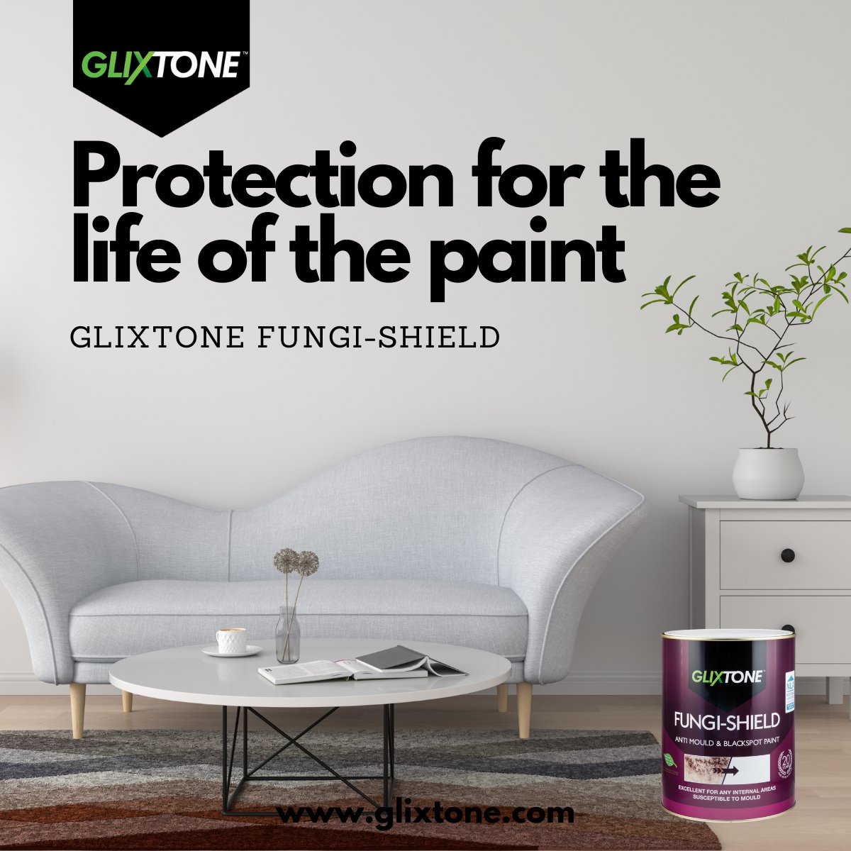 Glixtone Fungi Shield has been the trusted solution for mould-free homes for over two decades! With its proven track record, rest assured that your home is protected for the lifetime of the paint. 

Find your nearest stockist here: glixtone.com/stockists

#GlixtoneFungiShield