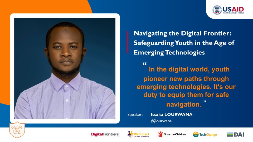 rabia_moussa's tweet photo. Excited to share insights from the panel on 'Navigating the Digital Frontier: Safeguarding Youth in the Age of Emerging Technologies' co-animated with @lourwana today at @USAID's Virtual Symposium. Let's work together to protect children and #youth from #DigitalHarm. https://t.co/HPr8vQ8mYM