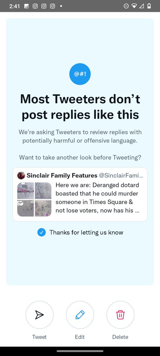 Sinclair Family Features tweet media