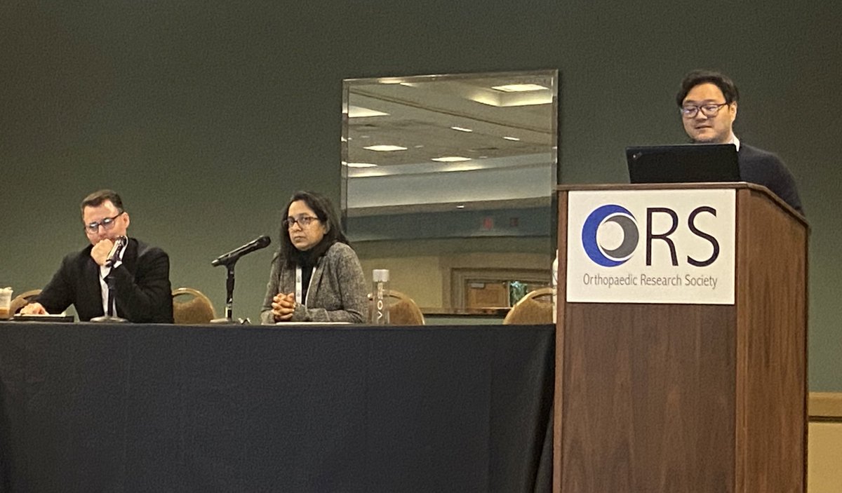 Thanks @KimMark01 for a great presentation and for sharing these interesting dataset, which will be a great resource for our research community. @OrsSpineSection @OrthoColumbia #ORS2024