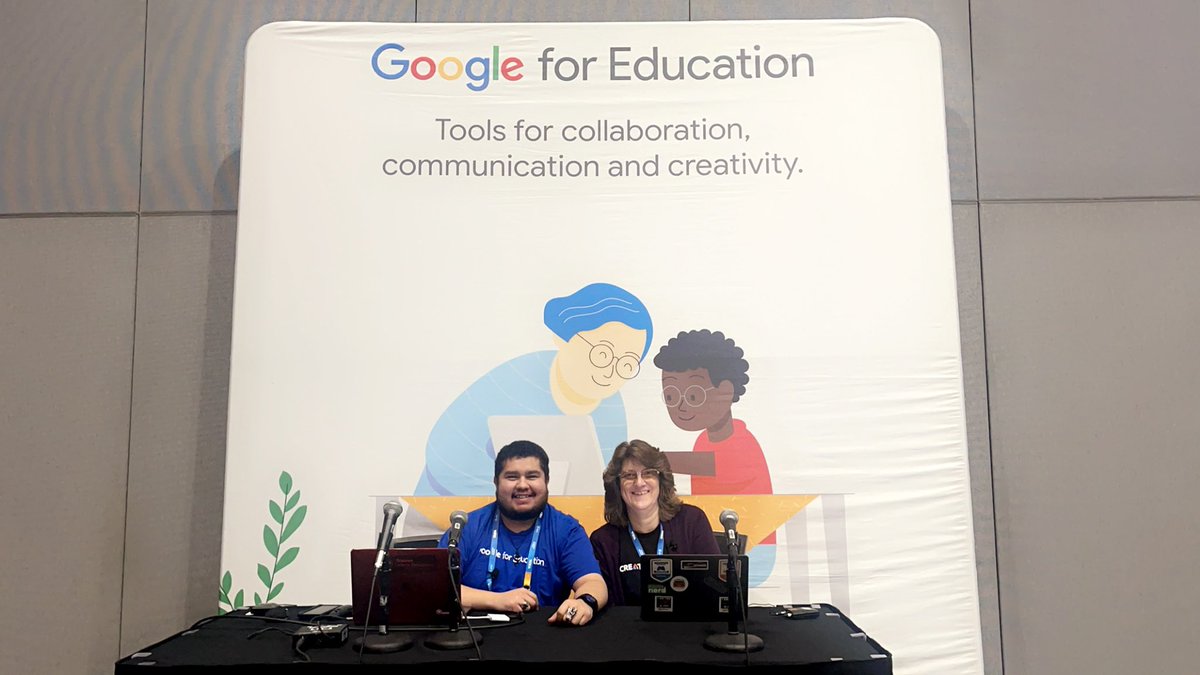 Oh wait… I know these people! Go Mesha and Erick Erick and Mesha!! They are presenting @tcea and learning! @BuenrostroErick @MeshaDaniel @YsletaISD