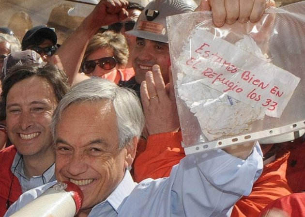 Caplevi1540's tweet photo. El rescate de los 33 mineros, la reconstrucción de Chile en tiempo récord tras el mega terremoto de 2010, la PGU o dejar a Chile bien parado en el mundo frente a la peor pandemia en 100 años, serán parte de los legados que dejó el ex presidente Piñera. https://t.co/UI80zGHmCs
