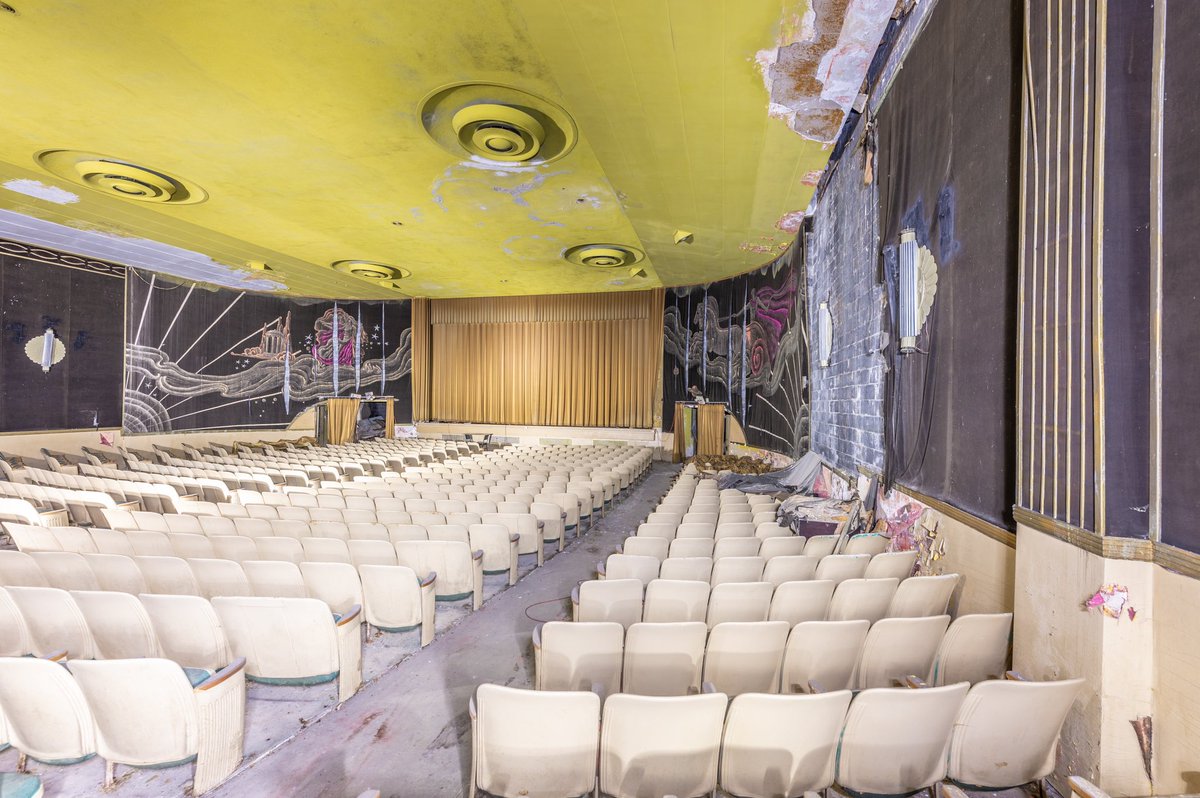 Theatres abandoned throughout the United States