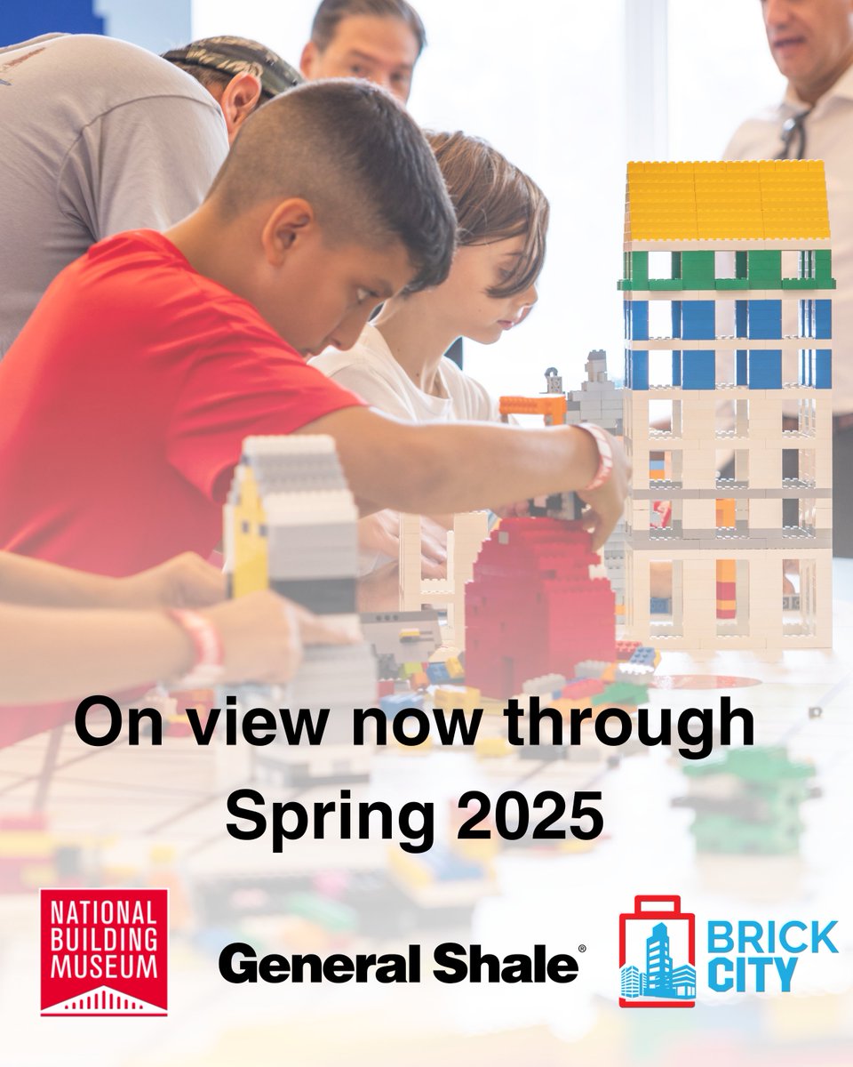 Brick City, which is exclusively sponsored by General Shale, is still going strong at the National Building Museum in Washington D.C.

🧱 Learn more about Brick City at generalshale.com/brickcity/

🧱 Learn more about the National Building Museum at nbm.org