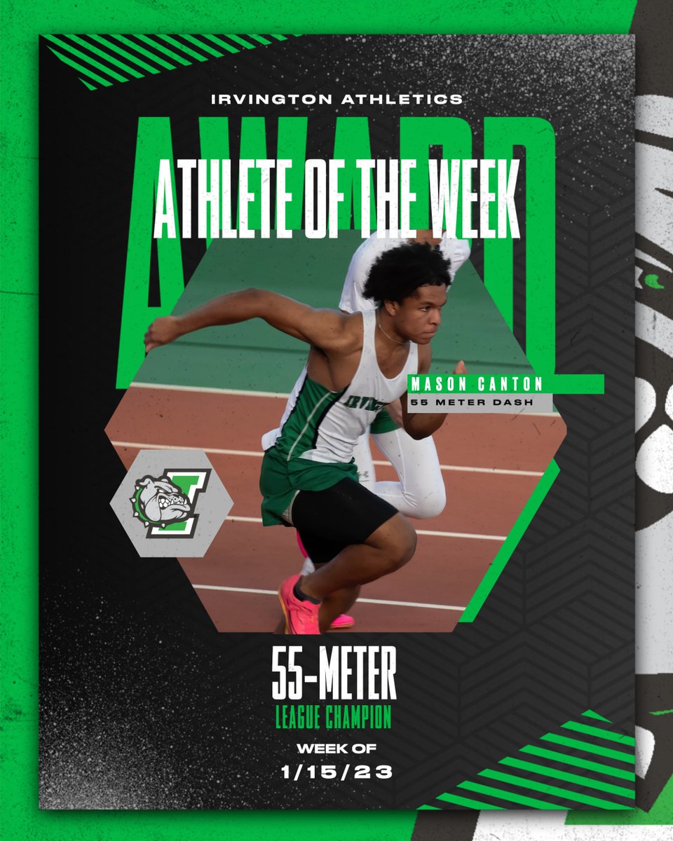 Congratulations to Mason Canton, our Athlete of the Week! Mason clinched his 1st ever League Championship title in the 55-meter dash, showcasing his exceptional speed and determination on the track. Beyond his athletic achievements, Mason is a consummate leader & captain.