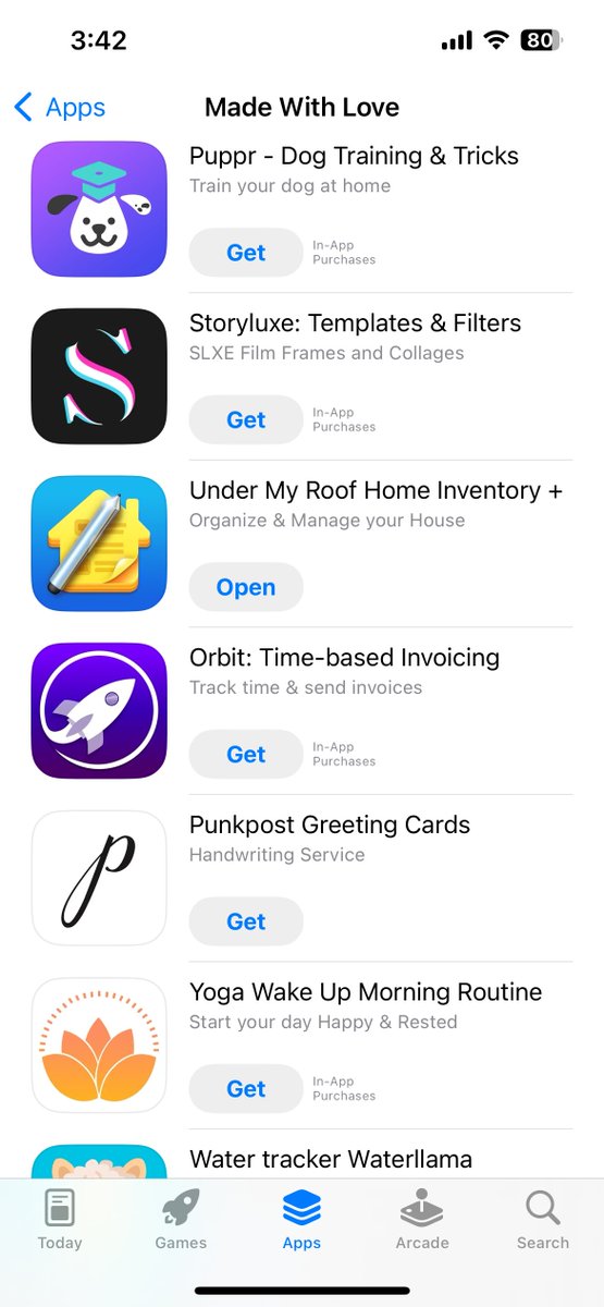 DianeRHamilton's tweet photo. So fun to see Under My Roof included in the "Made With Love - Apps founded by couples" feature on the @AppStore! It's definitely a labor of 💞. Happy almost #ValentinesDay. 😊
#IndieDevs https://t.co/uZcdNhBCuu