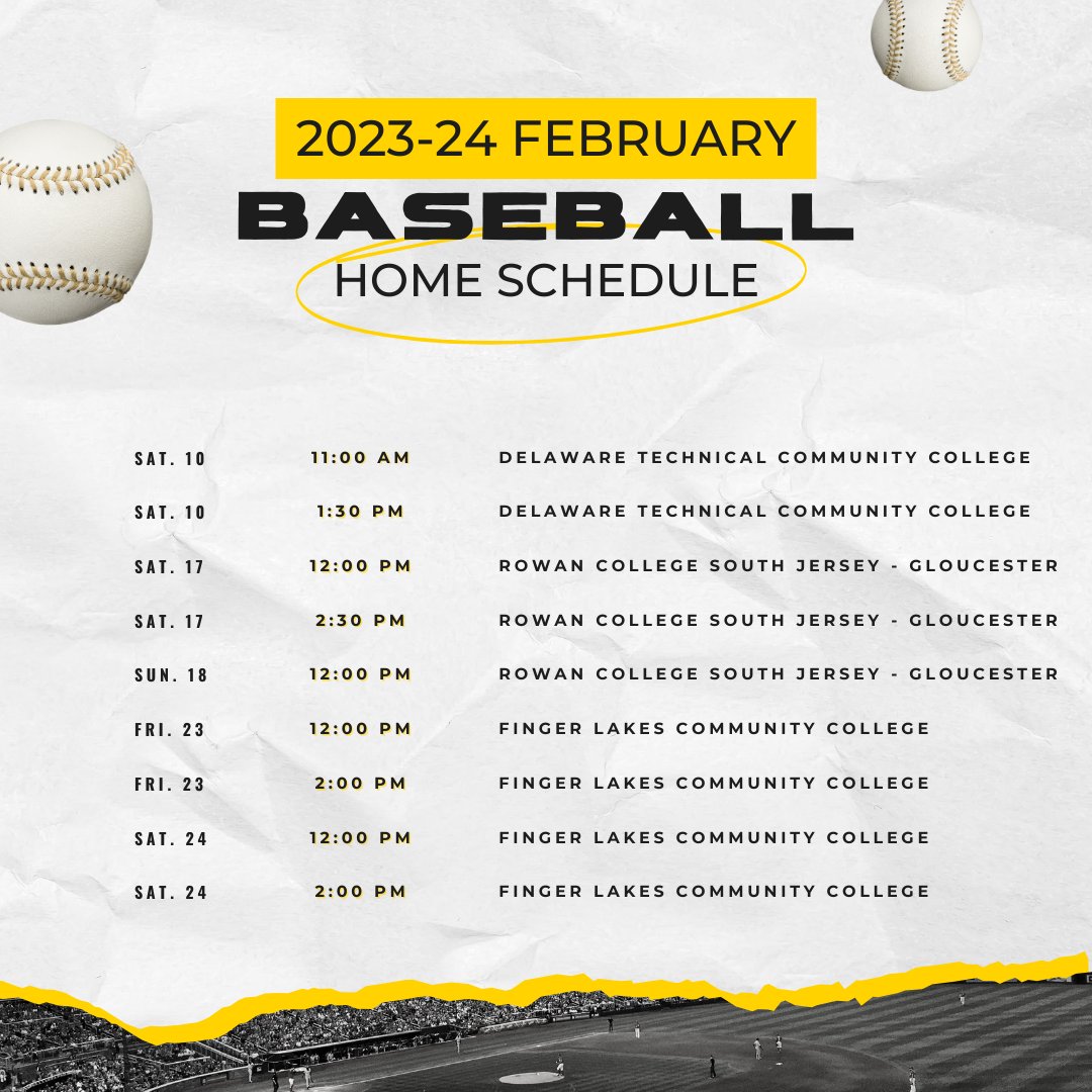 CSMHawksATH's tweet photo. The official February 2023-24 schedule of the CSM Hawks. π¦
π
#CSMHawksMBB #CSMHawksWBB #CSMHawksBaseball https://t.co/tqtilu5N5B