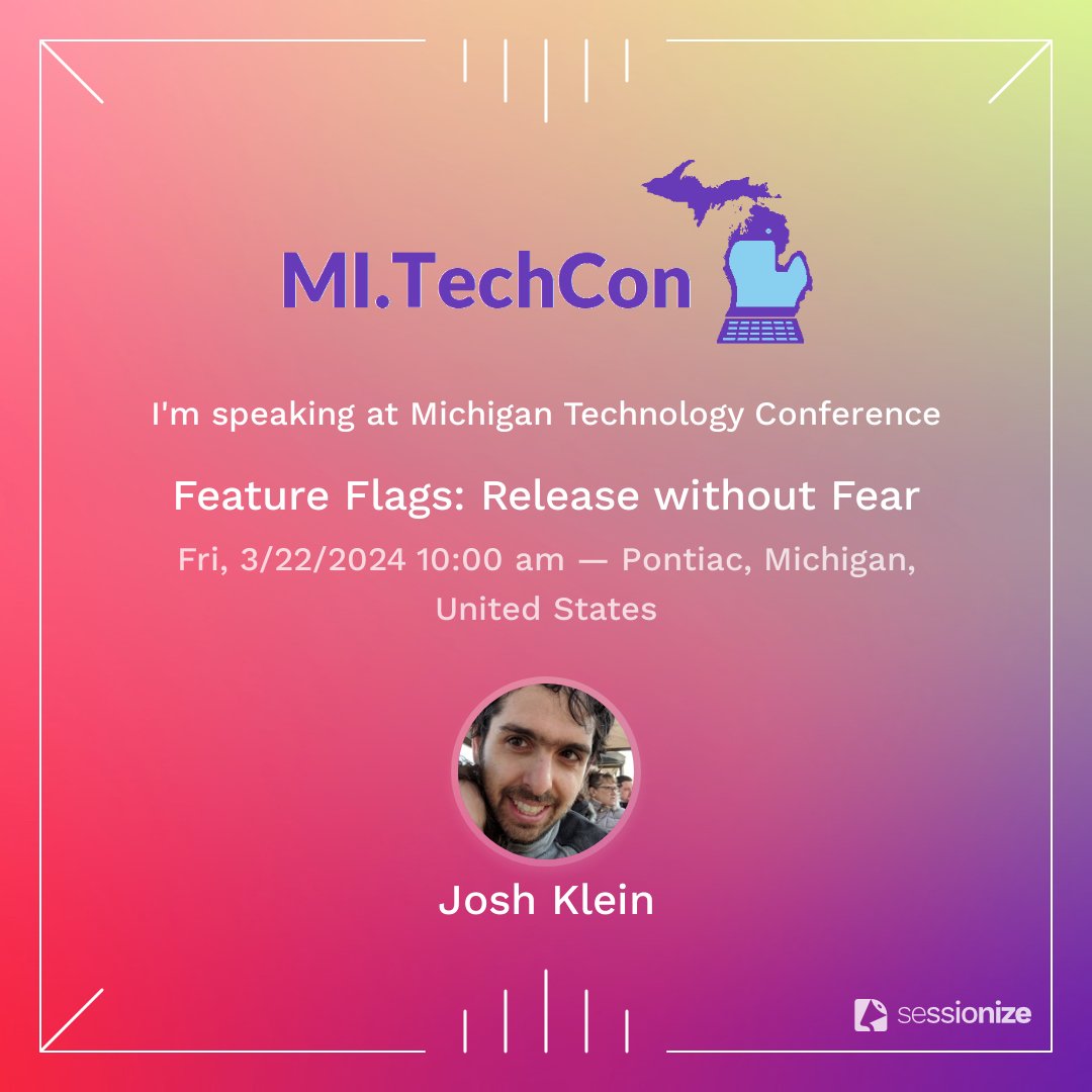 Excited to announce that I will be speaking at @MITechCon !