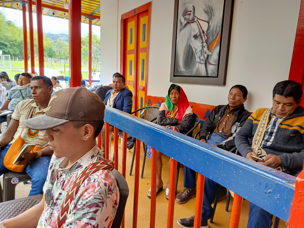GerardoJumi's tweet photo. En Pueblorico-Risaralda, del 4 al 7 de febrero de 2024, se encuentra en Asamblea de Autoridades de la Nación Emberá de Colombia con presencia en 18 deptos, para analizar la coyuntura política del país, preparar la movilización para defender al Gobierno del Cambio, para proyectar su propia organización interna, su rumbo en el contexto del movimiento indígena, del movimiento social y político.

C. C. @petrogustavo @infopresidencia @MinInterior @velascoluisf @liliasolanor @ViceColombia @FranciaMarquezM @mindefensa @Ivan_Velasquez_ @MisionONUCol @DefensoriaCol @RTVCnoticias @NoticiasRCN @NoticiasCaracol @NoticiasUno @elespectador @CaracolRadio @_JorgeAguilera @elpaiscali @elcolombiano @ElUniversalCtg @elheraldoco @hora13noticias @diariocriterio @lasillavacia @estoescambio @TCNoticiaseje @ELTIEMPO @desdeabajo_info