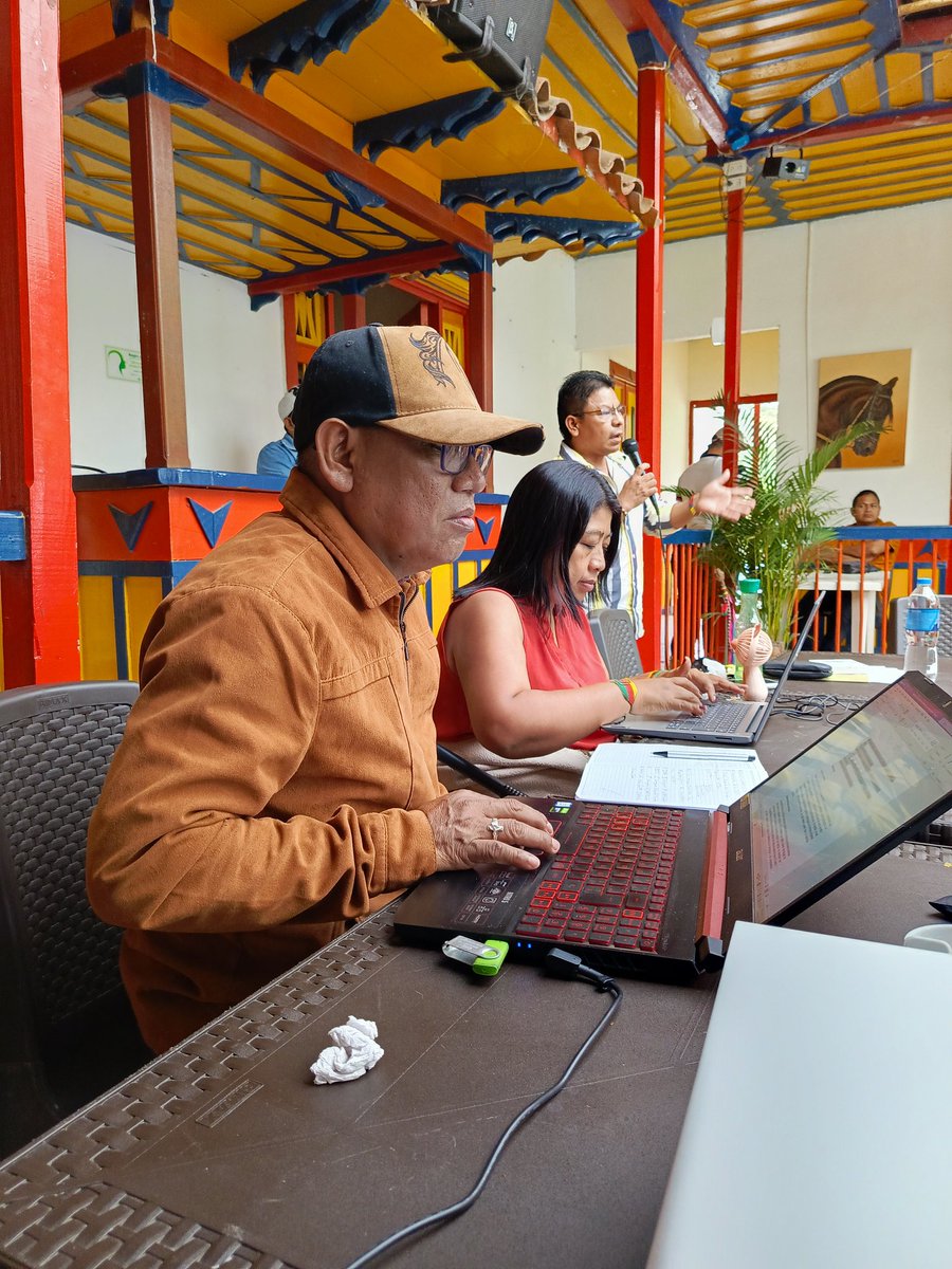 GerardoJumi's tweet photo. En Pueblorico-Risaralda, del 4 al 7 de febrero de 2024, se encuentra en Asamblea de Autoridades de la Nación Emberá de Colombia con presencia en 18 deptos, para analizar la coyuntura política del país, preparar la movilización para defender al Gobierno del Cambio, para proyectar su propia organización interna, su rumbo en el contexto del movimiento indígena, del movimiento social y político.

C. C. @petrogustavo @infopresidencia @MinInterior @velascoluisf @liliasolanor @ViceColombia @FranciaMarquezM @mindefensa @Ivan_Velasquez_ @MisionONUCol @DefensoriaCol @RTVCnoticias @NoticiasRCN @NoticiasCaracol @NoticiasUno @elespectador @CaracolRadio @_JorgeAguilera @elpaiscali @elcolombiano @ElUniversalCtg @elheraldoco @hora13noticias @diariocriterio @lasillavacia @estoescambio @TCNoticiaseje @ELTIEMPO @desdeabajo_info