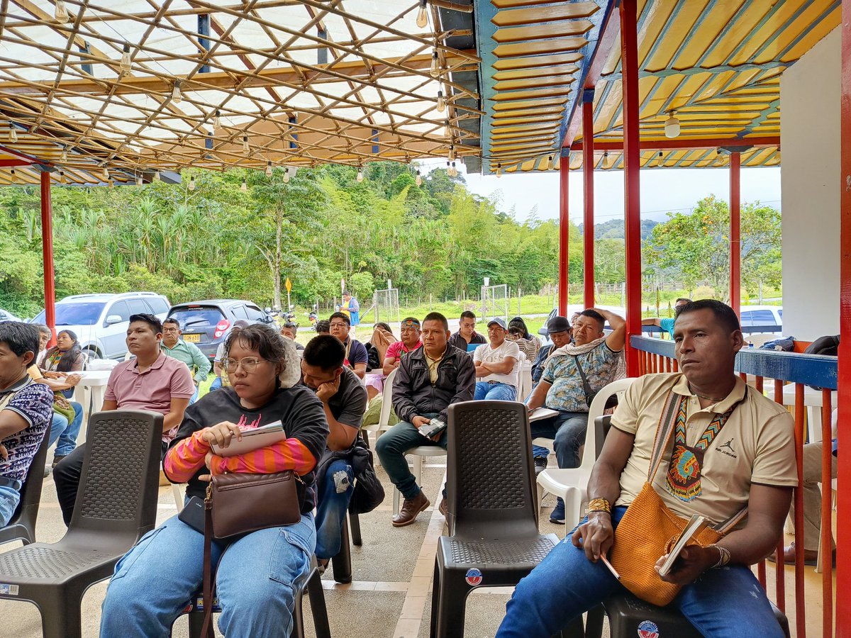 GerardoJumi's tweet photo. En Pueblorico-Risaralda, del 4 al 7 de febrero de 2024, se encuentra en Asamblea de Autoridades de la Nación Emberá de Colombia con presencia en 18 deptos, para analizar la coyuntura política del país, preparar la movilización para defender al Gobierno del Cambio, para proyectar su propia organización interna, su rumbo en el contexto del movimiento indígena, del movimiento social y político.

C. C. @petrogustavo @infopresidencia @MinInterior @velascoluisf @liliasolanor @ViceColombia @FranciaMarquezM @mindefensa @Ivan_Velasquez_ @MisionONUCol @DefensoriaCol @RTVCnoticias @NoticiasRCN @NoticiasCaracol @NoticiasUno @elespectador @CaracolRadio @_JorgeAguilera @elpaiscali @elcolombiano @ElUniversalCtg @elheraldoco @hora13noticias @diariocriterio @lasillavacia @estoescambio @TCNoticiaseje @ELTIEMPO @desdeabajo_info