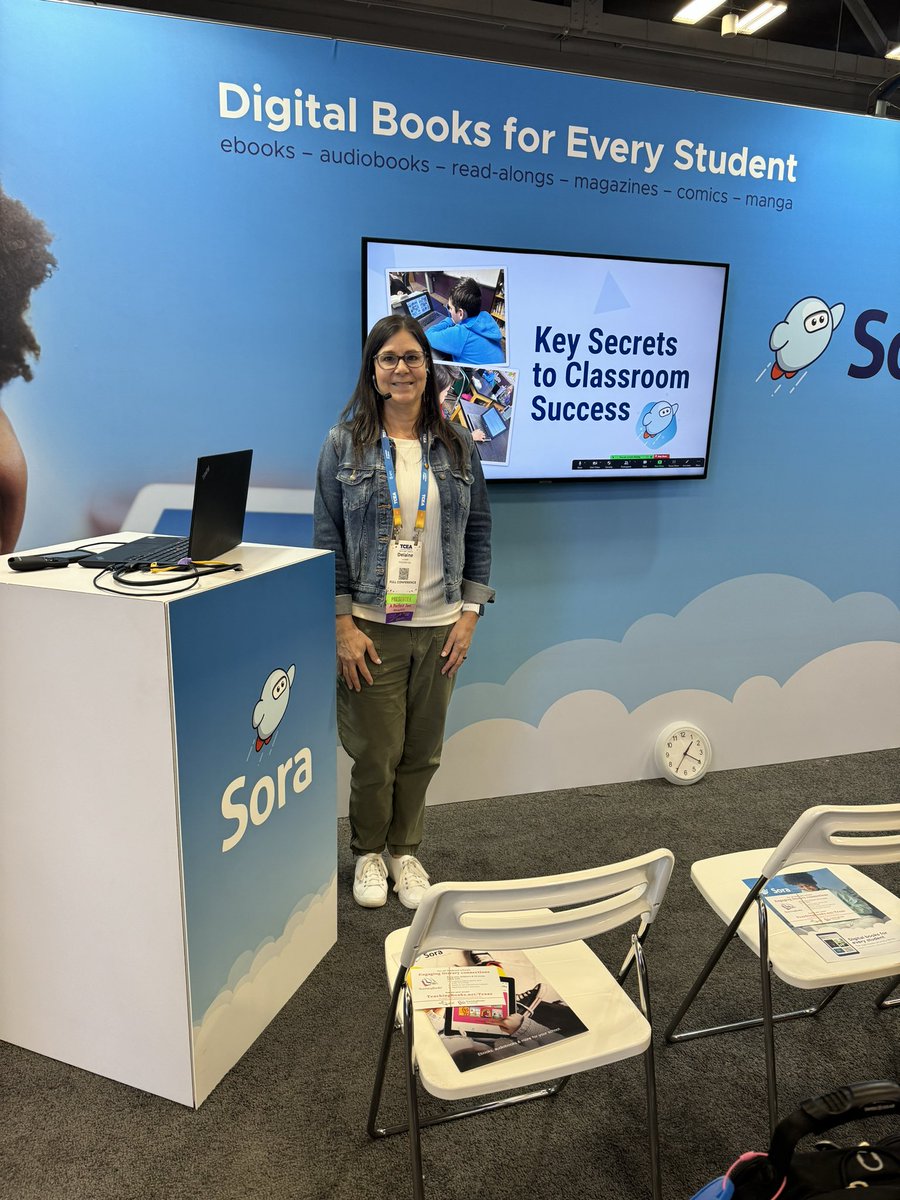 Ready to learn about <a href="/Sorareadingapp/">Sora, by OverDrive Education</a> from <a href="/DelaineUlmer/">Delaine Ulmer</a> at <a href="/TCEA/">TCEA</a>!! #TCEA2024 #TCEA24  <a href="/PISD_Libraries/">Prosper ISD Library Services</a> <a href="/ProsperISD/">Prosper ISD</a>