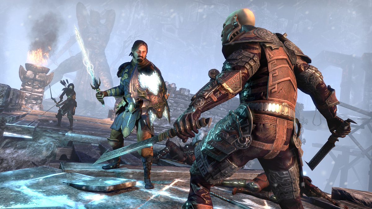 TESOnline's tweet image. Update 41 and the Scions of Ithelia DLC arrive March 11 for PC/Mac and March 26 for @Xbox and @PlayStation consoles! Here are a few activities you can do right now to get ready: beth.games/3SOReGI