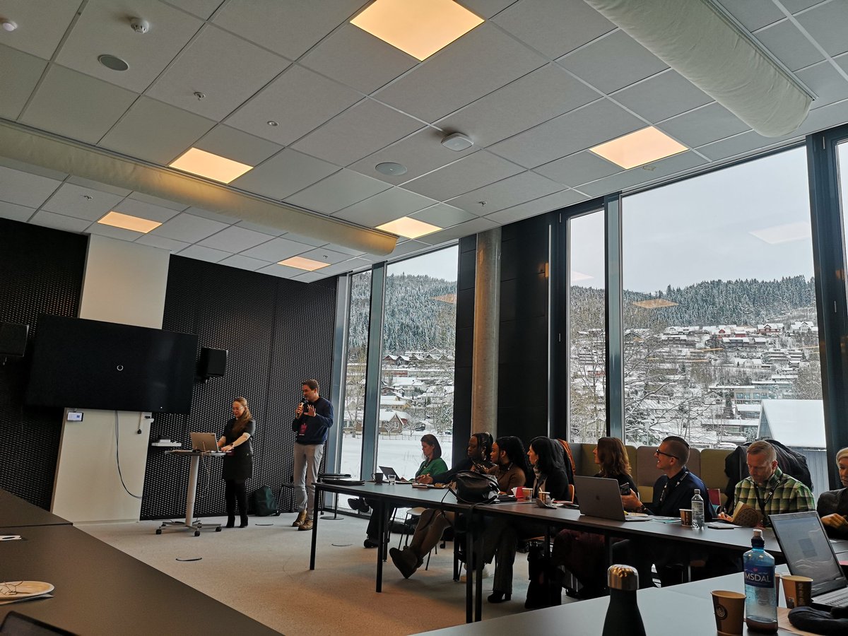 FfionJones5's tweet photo. Great first day @HiVolda for International week in beautiful Norway. I'm here representing @AberUni_Intl @AberUni @AberystwythTFTS. https://t.co/FzqrRCLKjS