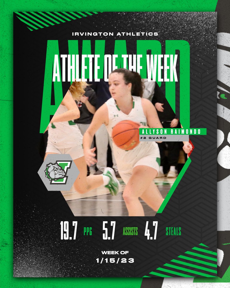 🌟 Congrats to Allyson Raimondo, our Athlete of the Week! 🏀 🔥 Avg. 19.67 pts, 4.67 steals, 5.67 assists per game 🔥 👏 Exceptional leader on & off the court 🏆 💪 Community-driven with Community Advisory Board involvement 🌟 #AthleteOfTheWeek #Leadership #CommunityServ
