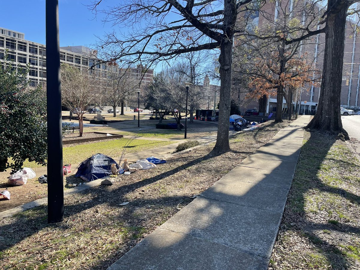 KJHerbert's tweet photo. @randallwoodfin they are also living in this park. It’s a bad look https://t.co/OTNyLJcuap