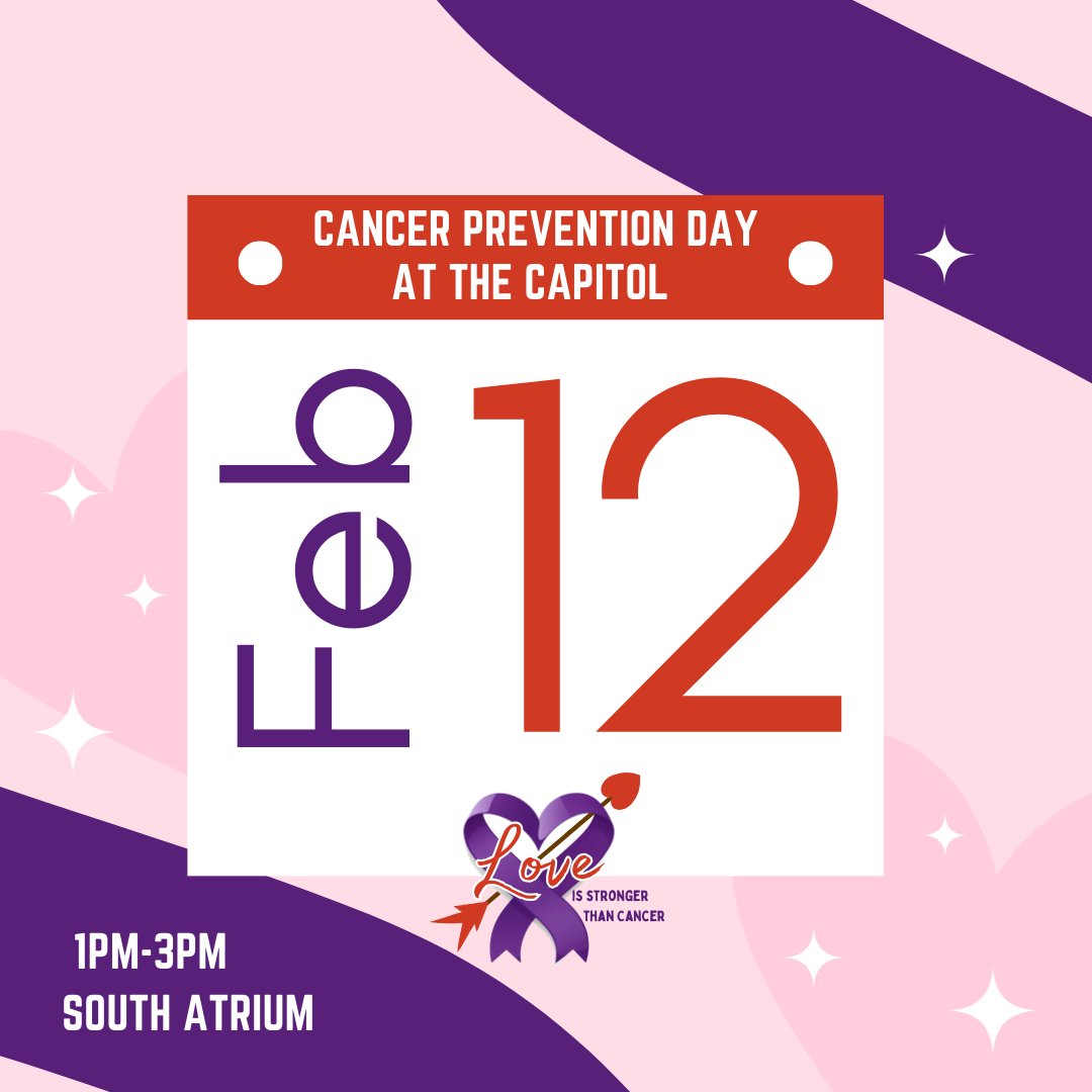 WCGCC's tweet photo. ❤️ Let’s come together to fight cancer! Cancer Prevention Day at the Capitol is your opportunity to connect with those dedicated to making a difference. Join us on February 12th.
Add your link to the chain of hope at https://t.co/NVj5ne0YqA
#CancerPrevention #TogetherStronger https://t.co/mdKkkllUA5