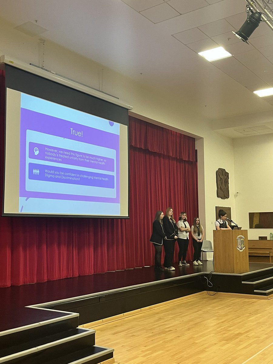 DHS_PET's tweet photo. 😊Extremely proud of our S1’s, PET reps and See me See change ambassadors.

🎤They presented to the P7 parents on our See me programme in the school, how we are tackling mental health stigma and what school is like in S1! 

#article12  @WellbeingInFife https://t.co/Fkx8jVOtQS
