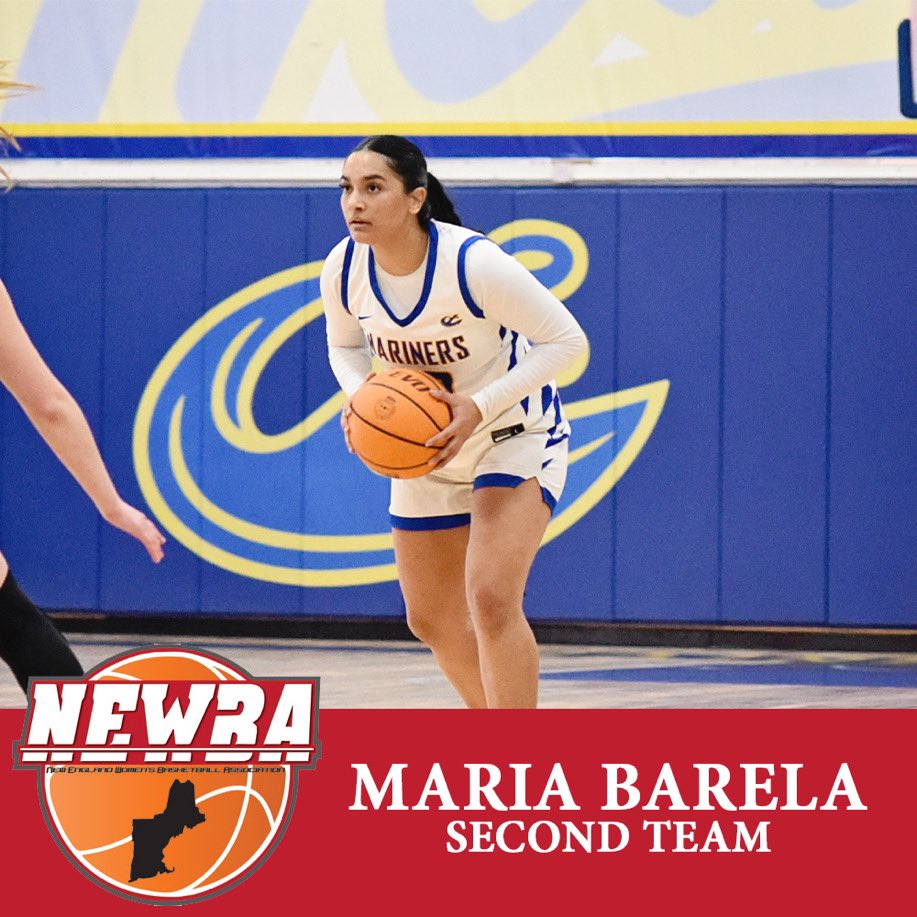Congratulations Maria Barela on being named to the NEWBA Second Team🏀⚓️

#RespectTheAnchor #MaineMaritime